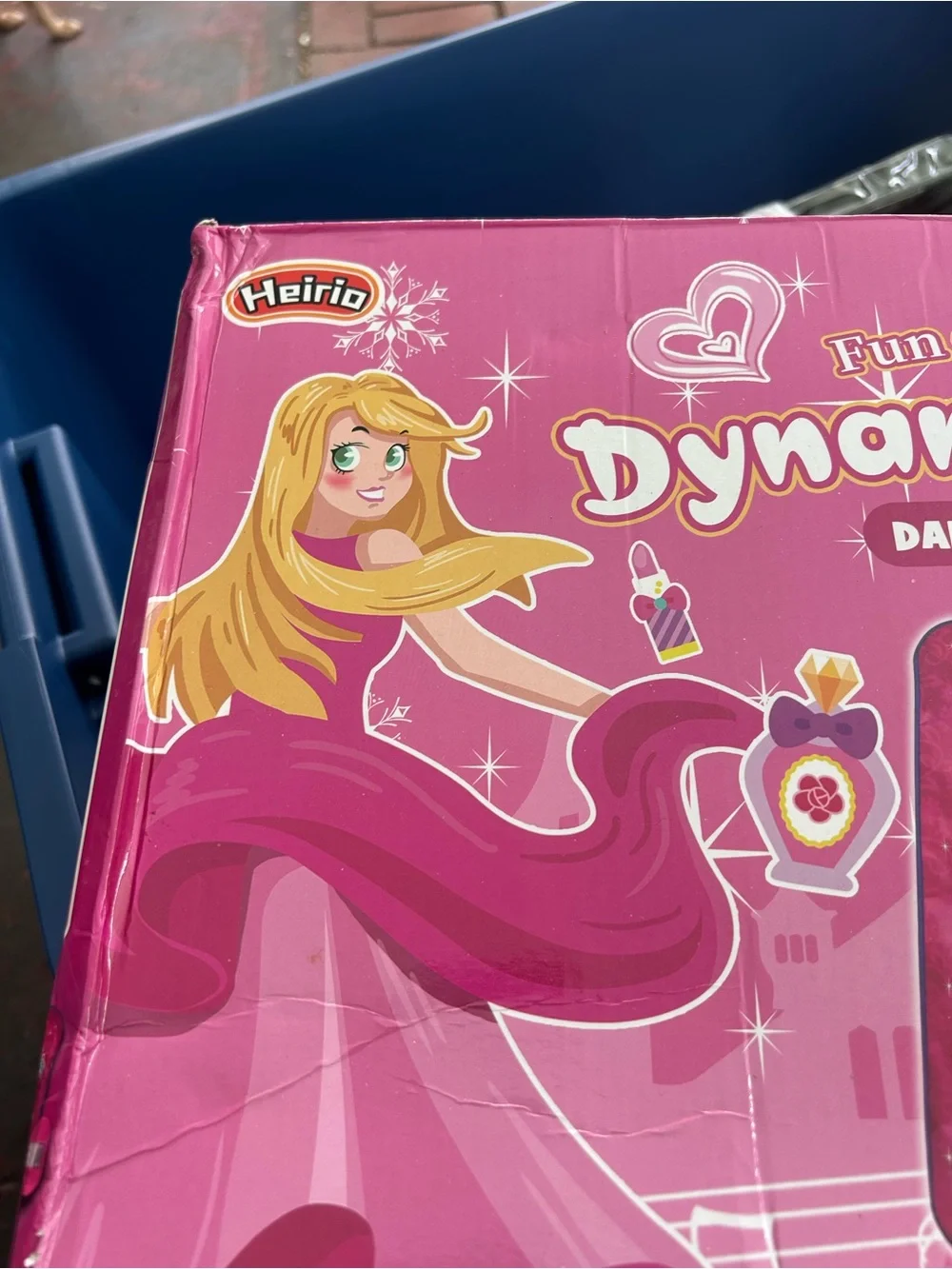 Dynamic Girl Dancing Blanket - Pink Kids Dance Mat